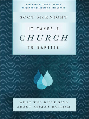 cover image of It Takes a Church to Baptize